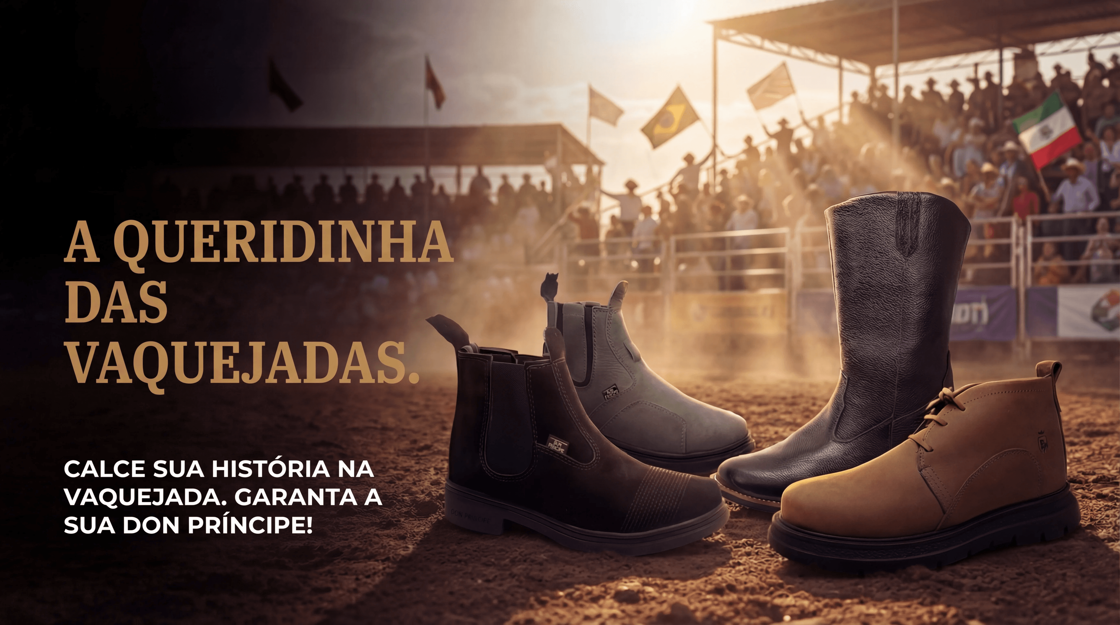 Botinas Don Príncipe — coleção principal em couro nobuk
